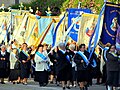 Poland (Gorzów Wlkp.). Religious flags