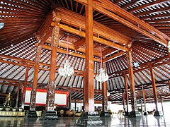 Interior rumah Joglo, Anjungan Jawa Tengah