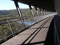 The Woronora Bridge walkway.