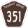 Tourist Drive 351 marker