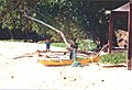 Fischer am Strand von Baucau