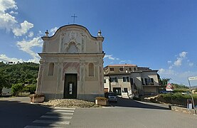 A géxa da parocchia de San Benàrdu a Lìgu