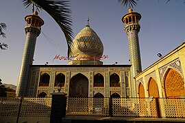 Tomb of Seyed Alaeddin Husayn, brother of Sayyid Ahmad nearby