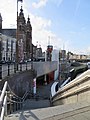 Entrance to the Amsterdam Metro