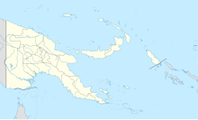 Manus trên bản đồ Papua New Guinea