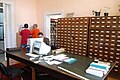 Card catalogue section