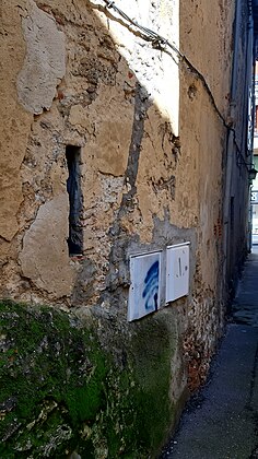 Meurtrière de l'ancienne maison du guet