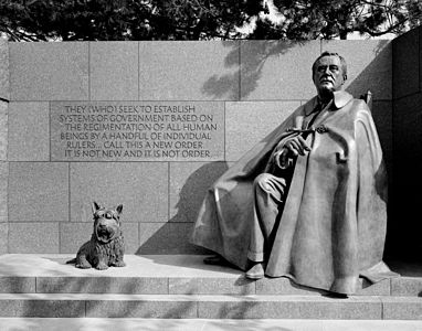 Franklin Delano Roosevelt Memorial (sculpture de Neil Estern)