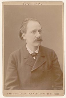 Jules Massenet (created by Eugène Pirou; restored and nominated by Adam Cuerden)