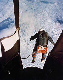 Joseph Kittinger jumps