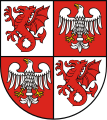 The coat of arms of the Duchy of Warsaw.