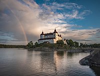 WLM: Läckö slott i Västergötland.