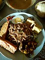 Seporsi nasi pecel madura di Sumenep,Madura