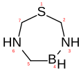 1,3,6,4-тиадиазаборепан