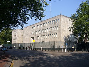 Voormalige Amerikaanse ambassade, Lange Voorhout, Den Haag, 1956-1959