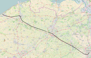 Spoorlijn 50A op de kaart