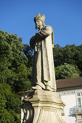 Standbeeld Kajafas in Portugal