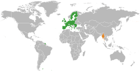 Birmanie et Union européenne