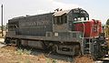 SP 3100, the only GE U25B still in working order, on display at the Orange Empire Railway Museum.