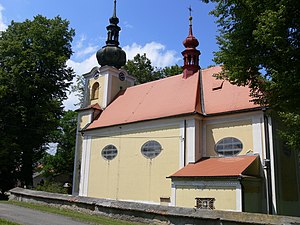 Saint George's church, Pivíně, Prostějov District