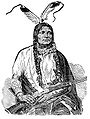 Poundmaker, chef cri attaqué par le colonel Otter