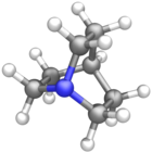 Ball-and-stick model of quinuclidine