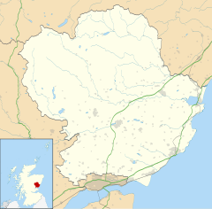 Castleton is located in Angus