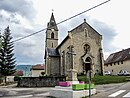 L'église Saint-Barthélemy du Gua.