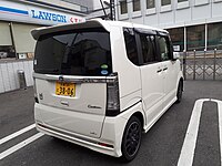 N-Box Custom rear view