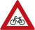 Caution - cyclists (NL)