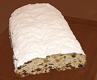 Stollen Natal karo kismis