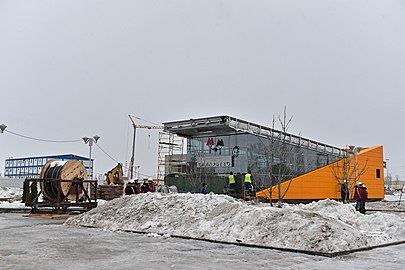 Входной вестибюль станции