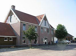 Straatzijde nieuw stationsgebouw Stadskanaal