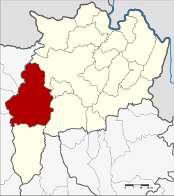 District location in Chiang Rai province