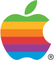 Mehrfarbiges Apple-Logo