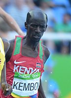 Titelverteidiger Ezekiel Kemboi musste sich diesmal mit Rang elf zufriedengeben