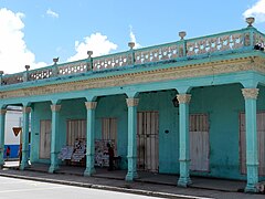 Immeuble sur la rue Maceo