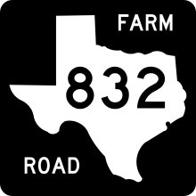 Texas FM 832.svg