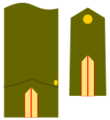 Divisa de brigada del Ejército de Tierra 1931-1986.