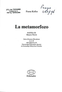 La Metamorfozo