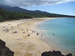 Makena State Park, "Big Beach" side.