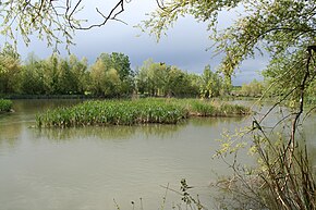 Confluência dos rios Segre e Corb