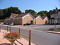 Le marché couvert avant sa rénovation.