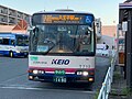 一般路線バスの車両（T30713号車）三菱ふそう・エアロミディMK　京王電鉄カラー　※桜ヶ丘からの転属車