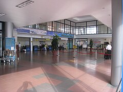 Interior of the Passenger terminal