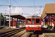 Bahnhof von Saignelégier