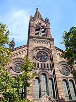 Templo Nuevo en Estrasburgo (1874-1877), de Émile Salomon