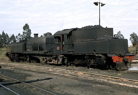 No. 2274 op Stanger lokodepot, ongeveer September 1966