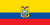 Bandera de Ecuador