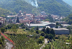 Skyline of Pieve di Teco